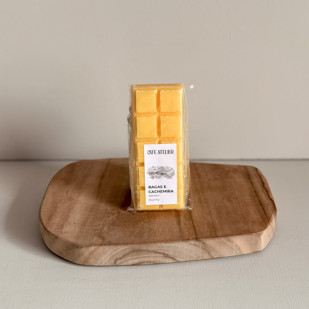 Wax Melt Barra Bagas e Cachemira