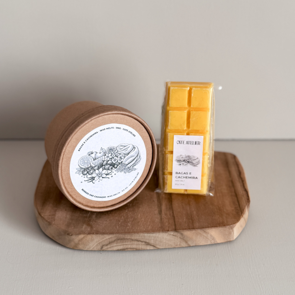 Wax Melt Barra Bagas e Cachemira