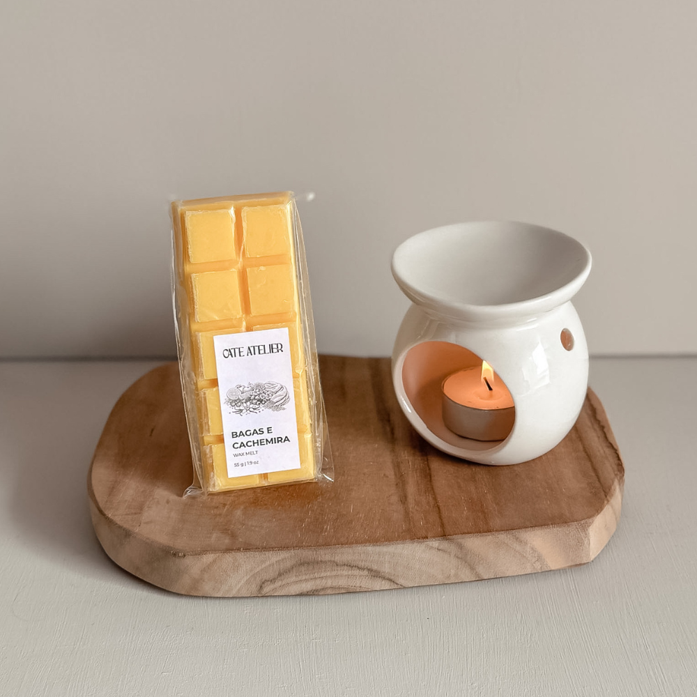 Wax Melt Barra Bagas e Cachemira