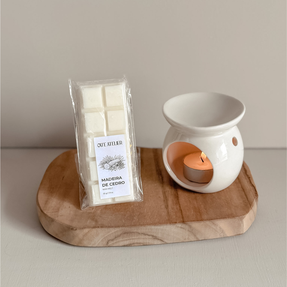 Wax Melt Barra Madeira de Cedro